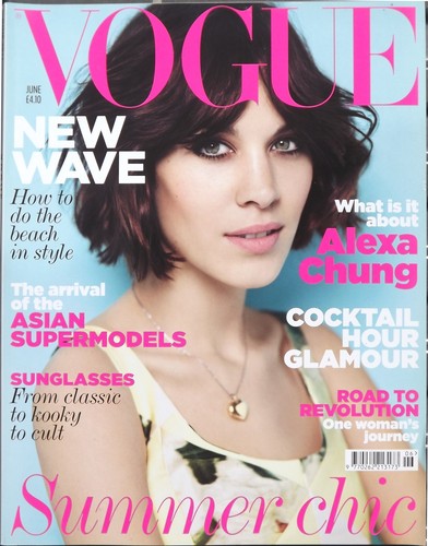 Vogue UK Fashion Magazine June 2011 - Alexa Chun - Josh Olins