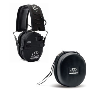 Walkers Razor Slim Shooter Muff-23DB NRR Noir