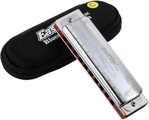 EASTTOP Diatonic Harmonica 10Holes 20Tones Blues Diatonic Mouth Organ Harmonica