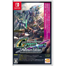 SD Gundam G Generation Cross Rays Platinum Edition Nintendo Switch