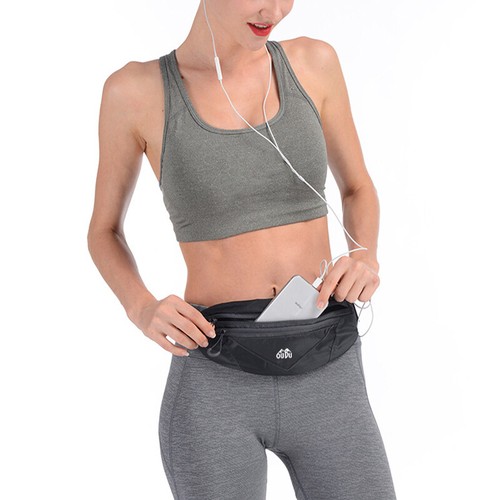 Bolsa de cintura para deportes al aire libre impermeable para correr bolsillo gimnasio yoga paquete de cinturón - Imagen 11 de 24