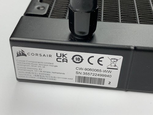 CPU Refroidisseur Liquide Radiateur Refroidissement pour Corsair iCUE H100x RGB Elite - Photo 8/16