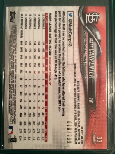 2018 Topps Chrome MLB Baseball Wave Refractors Insert Autographs Pick from List - Picture 226 of 244