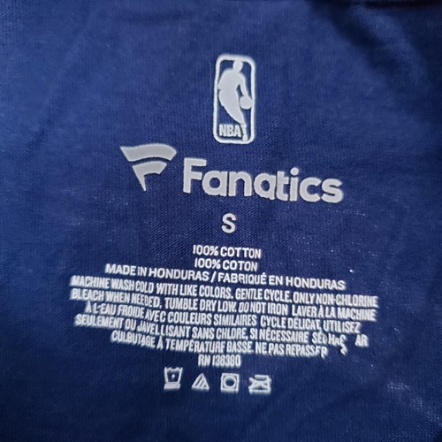 Fanatics Oklahoma City Thunder Shirt S Small Blue Tee NBA Basketball #7 / A48 - Picture 3 of 3