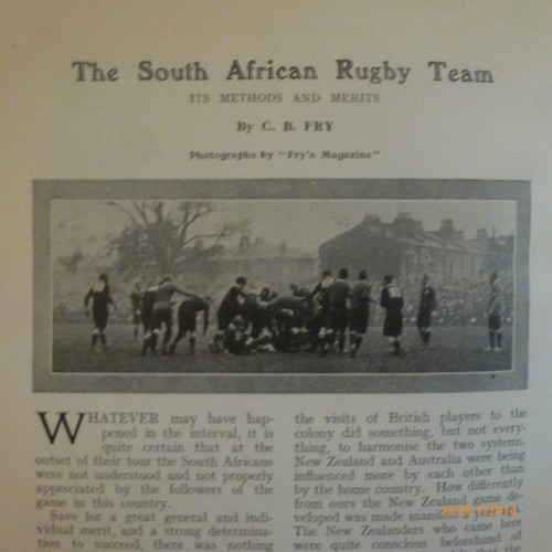 Balloon Race South Africa Rugby Football Springboks All Blacks Old Article 1906  - Foto 1 di 10