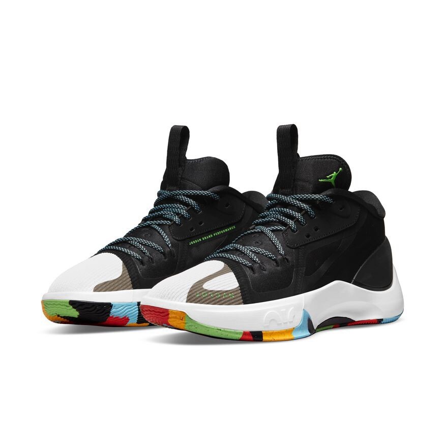 Раздельные кроссовки Nike Jordan Zoom Черно-белые многоцветные DH0249-030 мужских размеров
