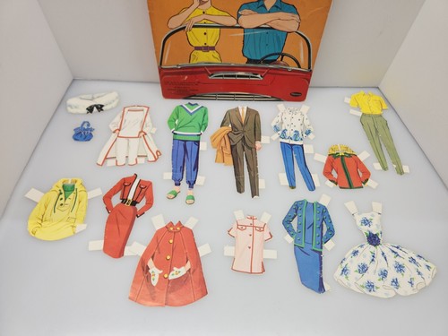 Vintage 1963 Mattel Barbie And Ken Cut-outs - Picture 8 of 20