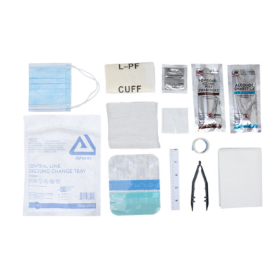 Premium Quality Sterile Central Line Dressing Change Tray, Hospital Grade