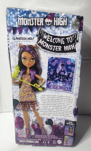 2015 Monster High Clawdeen Wolf Welcome To Monster High Dance the Fright Away - Picture 2 of 5