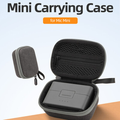 For DJI Mic Mini Wireless Microphone Storage Bag Hard Carrying