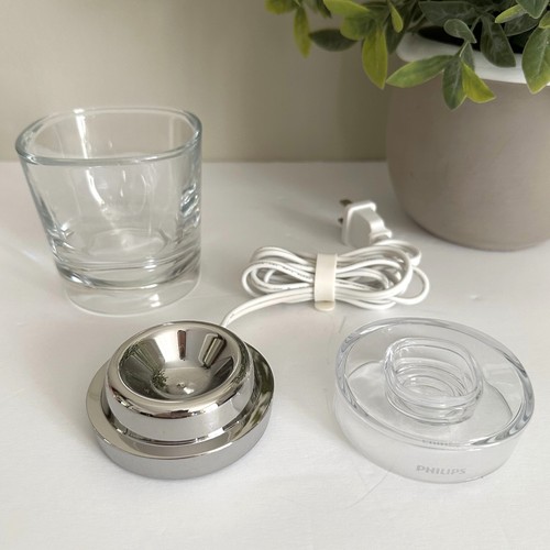 Philips Sonicare Diamond Clean CBA1001 Toothbrush Charger Base Glass Stand Cover - Picture 2 of 7