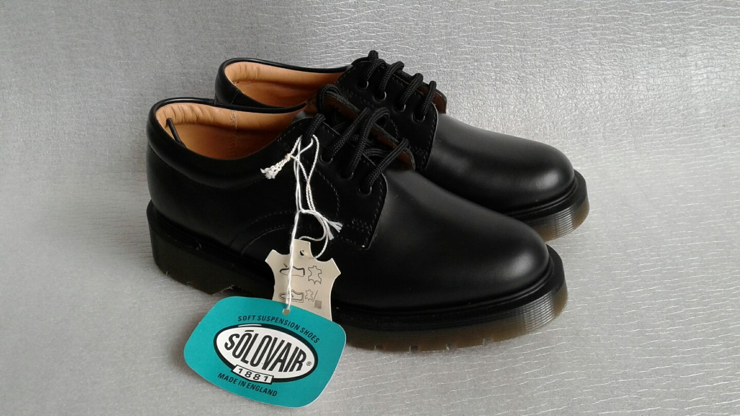 Scarpe casual da uomo Solovair Scarpe Misura Tag Nuovo di zecca con Scarpe casual da uomo Solovair Scarpe Misura Tag Nuovo di zecca con