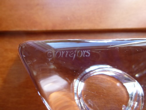 ORREFORS SWEDEN ~ PAIR OF CRYSTAL CANDLE HOLDERS ~ TAPER & VOTIVE CANDLES - Picture 8 of 12