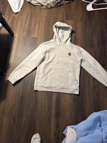 Carhartt TS6296-B Youth Boys Hooded Logo Pullover Sweatshirt Size Large (14-16) - Picture 4 of 4