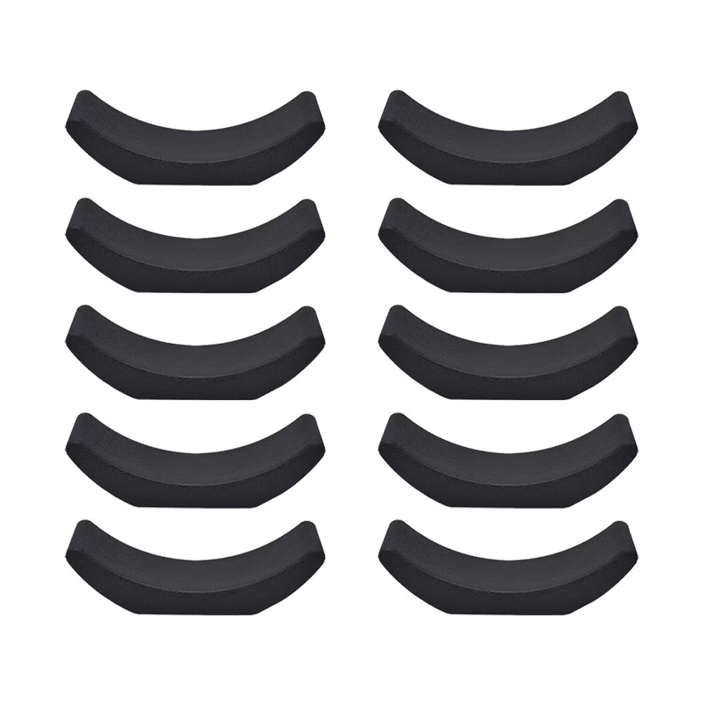 Efficient Storage 10PCS Rubber Dumbbell Saddle Racks for Home Gym Organization