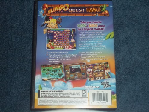 SLINGO QUEST HAWAII PC SPIEL (CD-ROM, 2008) - Bild 3 von 3