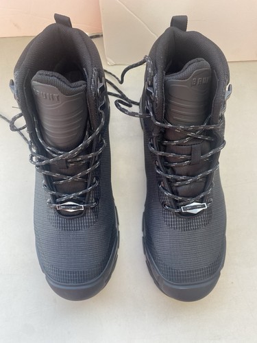 Botas de Trabajo BRONT The Ryng up Impermeables Resistentes al Aceite Negras EE. UU. 11. Nuevo - Imagen 3 de 8