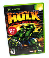 xbox incredible hulk  ultimate destruction video game