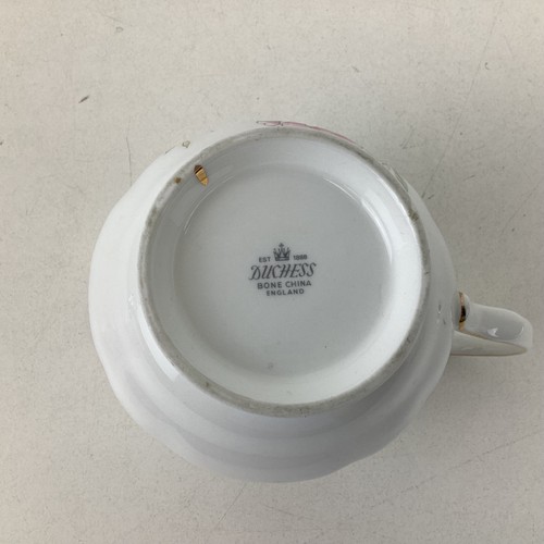 Vintage Duchess Bone China England Floral Teapot, Cups & Creamer Jug (H4) S#554 - Picture 6 of 9