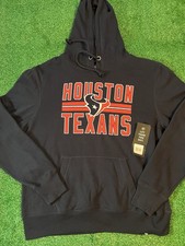 ‘47 Houston Texans Pullover Hoodie Men’s Sz L Fall Navy NWT