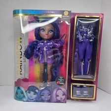 Rainbow High Krystal Bailey Indigo Dark Purple Fashion Doll MGA
