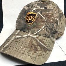 Vintage United Parcel Service Camo Hat K-Products UPS Camouflage Employee Cap