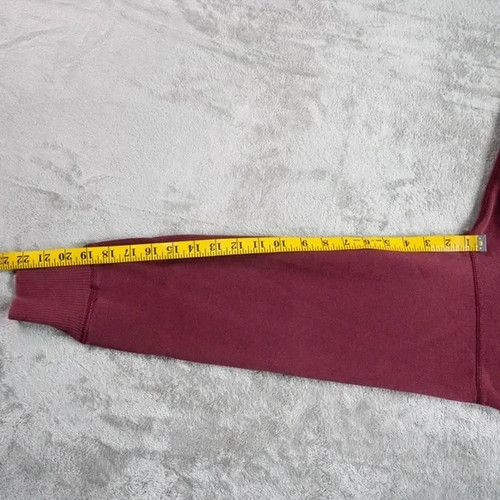 Polo Ralph Lauren blu etichetta ricamata donna grande felpa crest bordeaux - Foto 6 di 11