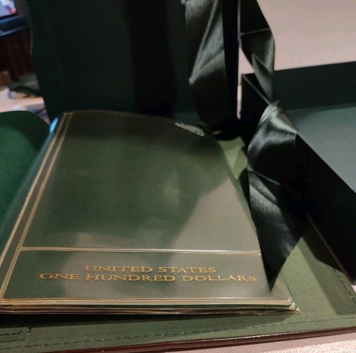World Reserve Monetary Exchange Album for Paper Money Original Box Ribbon 2006 - Picture 17 of 18