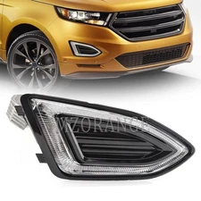 LED DRL Bumper Fog Light Driving Lamp Right Assembly For Ford Edge 2015-2018 RH