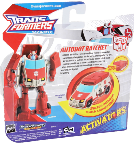 Transformers Animated Activators Optimus Bumblebee Ratchet Autobot Hasbro Lot - Picture 4 of 22