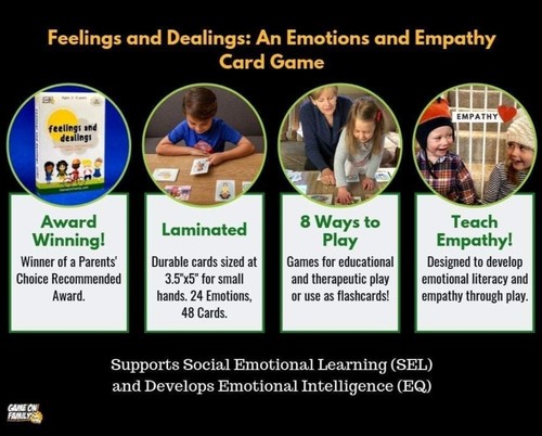 Feelings and Dealings An Emotions and Empathy Card Game  Award-Winning ESL - Picture 6 of 11
