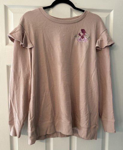 TORRID DISNEY 0X 0 XXL Pink Fairest If Them All Ruffle Sweatshirt R $69 - Picture 10 of 11