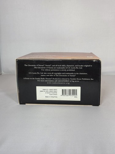 Radio Theatre The Chronicles of Narnia 19 Audio CD Set Complete Limited Edition - Foto 24 di 24