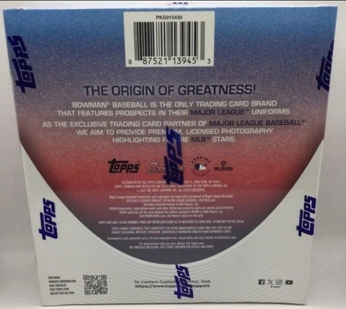 2025 Topps Bowman MLB Baseball Mega Box Factory Sealed Brand New 50 Total Cards! - Picture 3 of 4