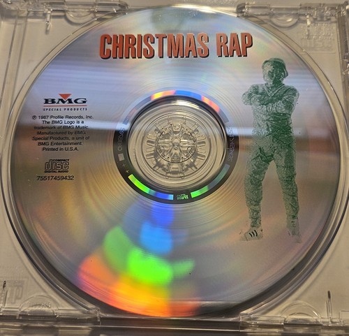 Christmas Rap CD 2001 - Old School CD, Run -D.M.C., Sweet Tea, Dana Dane NM - Picture 3 of 3