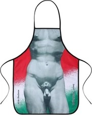 Cabilock Kitchen Apron Novelty Cooking for Men Funny David Statue... 