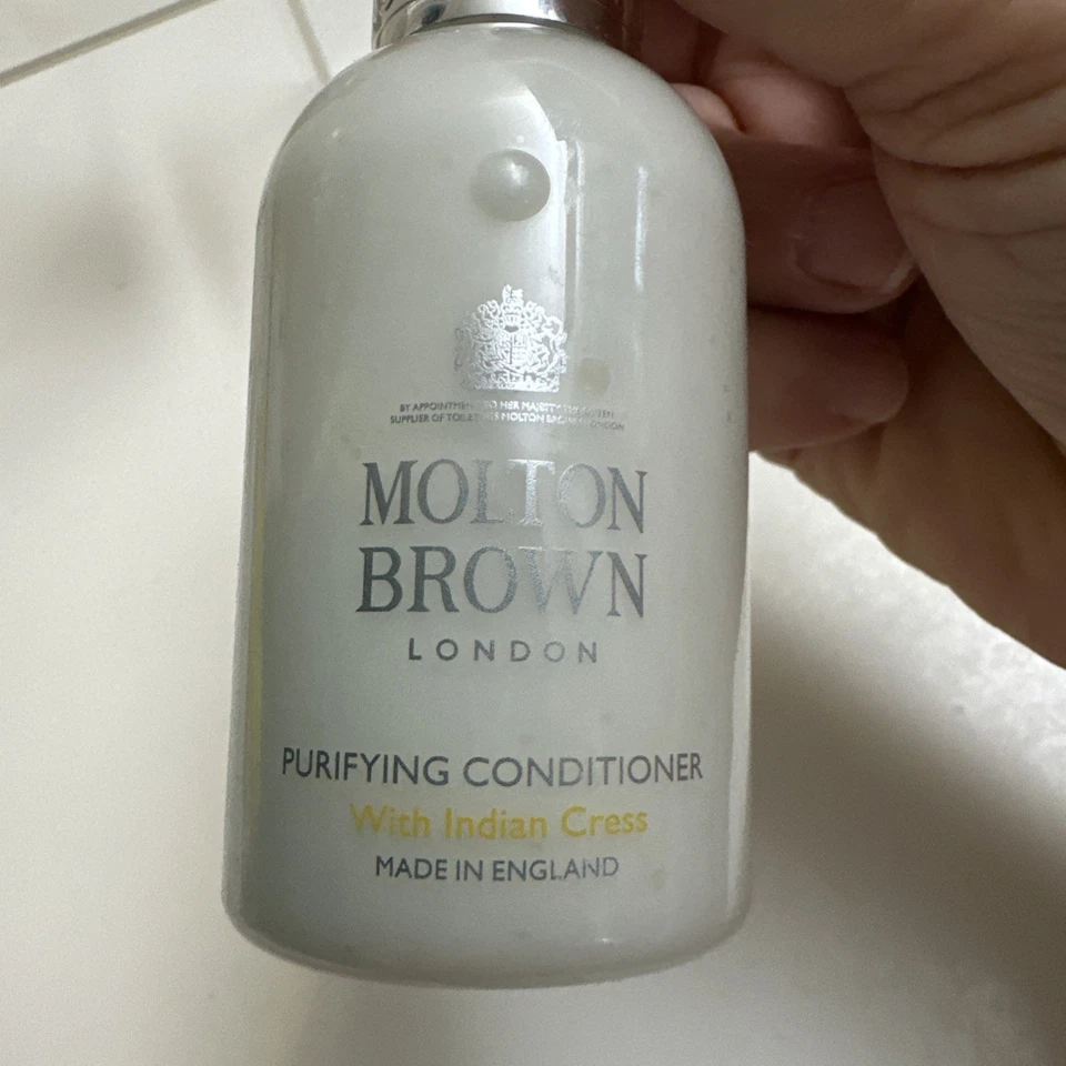 2 Acondicionador Molton Brown con berro indio 3,3 onzas 100 ml purificador Inglaterra Foto 2 de 4