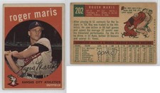 1959 Topps Roger Maris (White Back) #202
