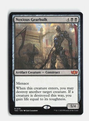 Noxious Gearhulk 191 Commander: Tarkir: Dragonstorm MTG NM