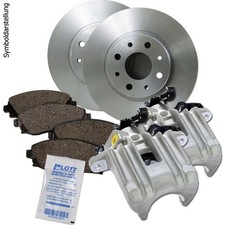 Bremsscheiben Beläge Bremsättel hinten für VW Passat 3B Audi A6 C5 Skoda Superb