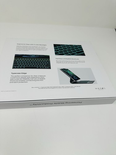 Typecase Edge iPad Keyboard Case w/Trackpad for iPad Pro 12.9in - Picture 3 of 8
