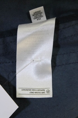 Vince Womens Linen Button Down Belted Jacket Blue Size Extra Extra Small - Picture 4 of 5