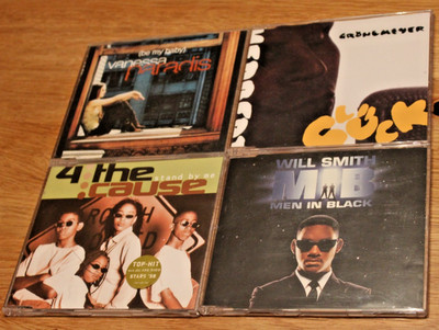 4 Maxi-CDs: Grönemeyer + Vanessa Paradis + Will Smith + 4 the Cause