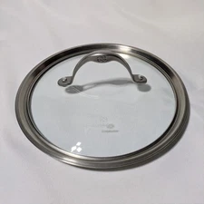 Calphalon Tempered Glass Replacement LID ONLY Inside Rim 8 1/4" Outside 9 1/8"
