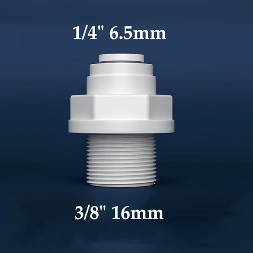 Push Fit Pipe Tube Connector Reducers Straight Fitting 1/4" 3/8" 1/2" 3/4"~5/8" - Picture 46 of 52