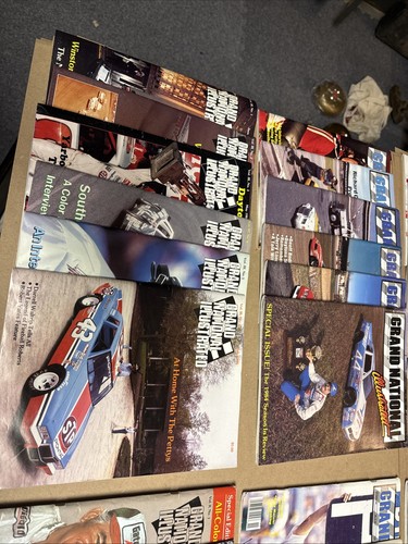 Lot Of 47 Vintage Grand National Illustrated Magazine NASCAR 1982 To 1989 - Picture 7 of 9