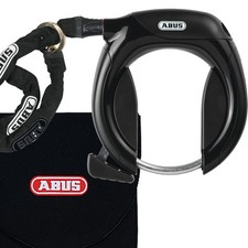 Abus Pro Tectic 4960 NR Rahmenschloss Fahrradschloss & 6KS85 Chain Kette &Tasche
