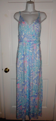 chinese dress ladies Women's UPF 50+ Kaden Chillylilly Maxi Dress in Pink
