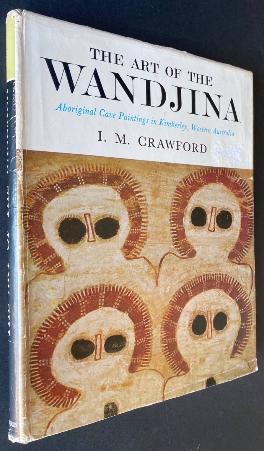1968 1st *LIKE NEW* THE ART OF THE WANDJINA w 85 PLATES, INDIGENOUS ART FREE EXP