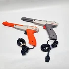2 Original Nintendo Guns Vintage NES-005 Zapper ORIGINAL NES Gray Orange NICE!